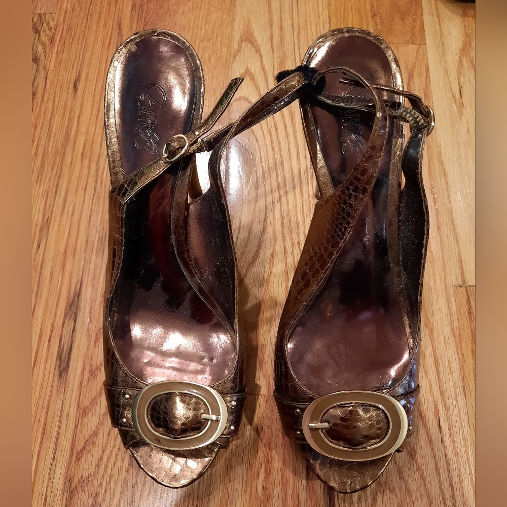 Carlos Bronze Pumps! Size 9 - Style Police‎
